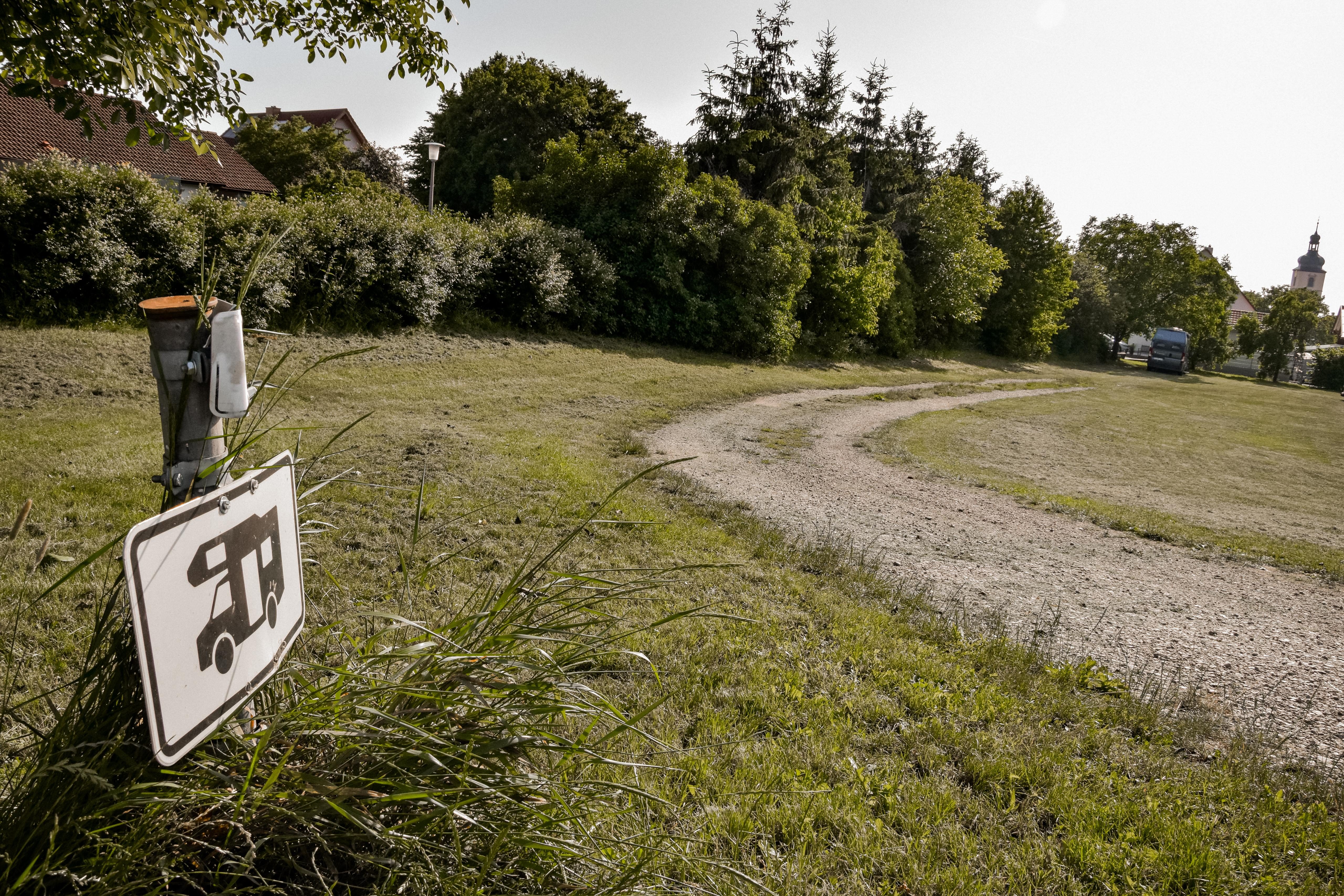 Ansicht des Campingplatzes